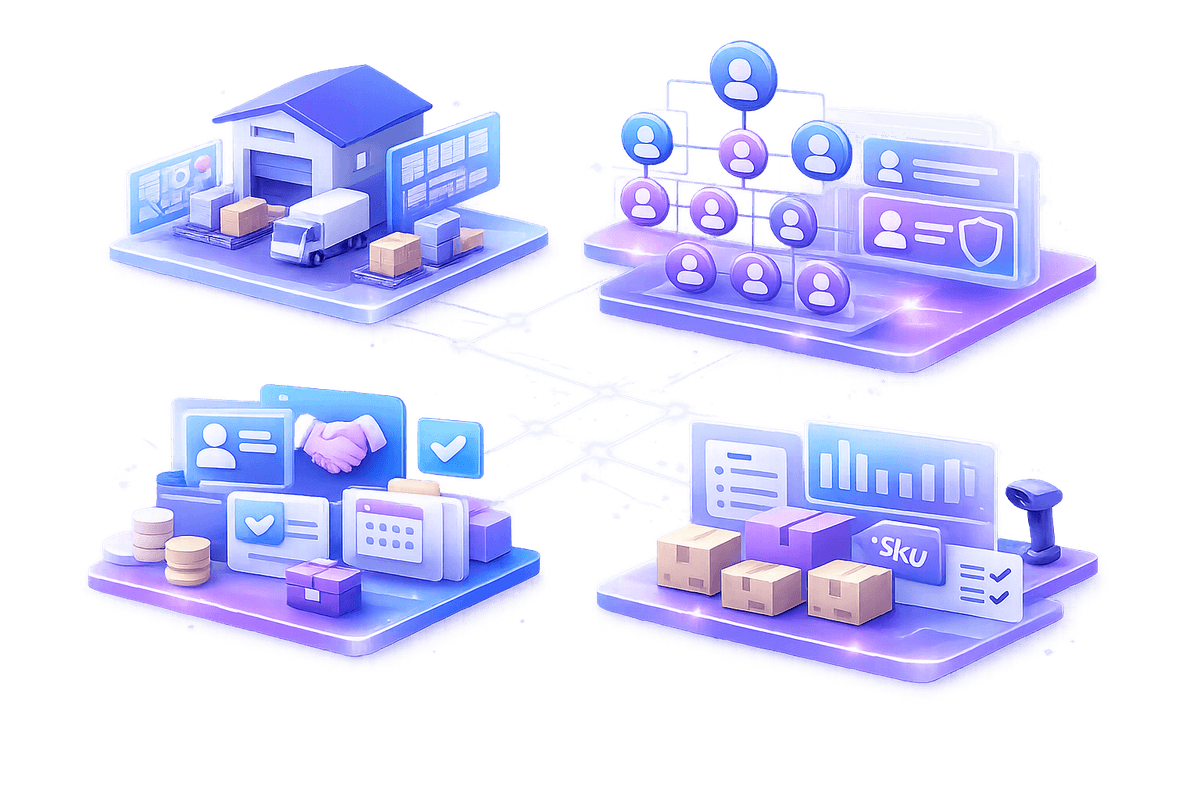 Business management dashboard